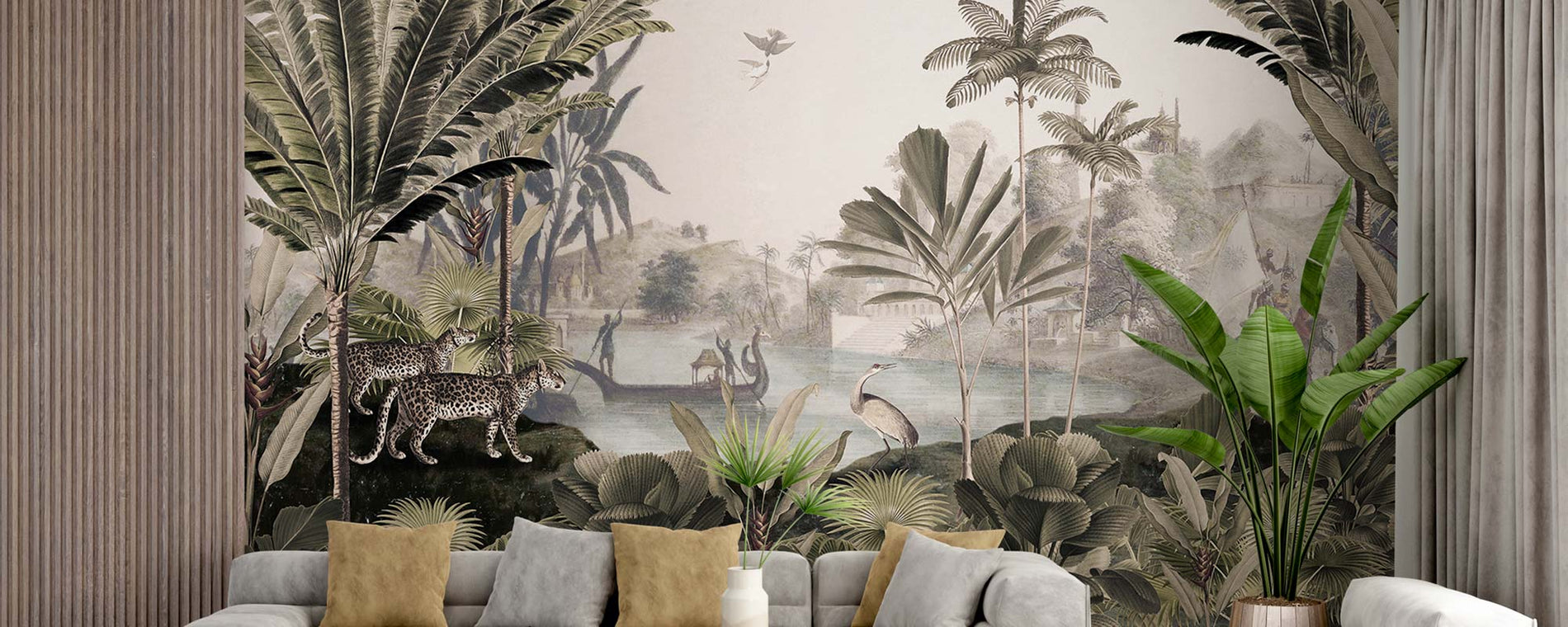 Amazing Animals Mural Wallpaper - Decorate Your Space