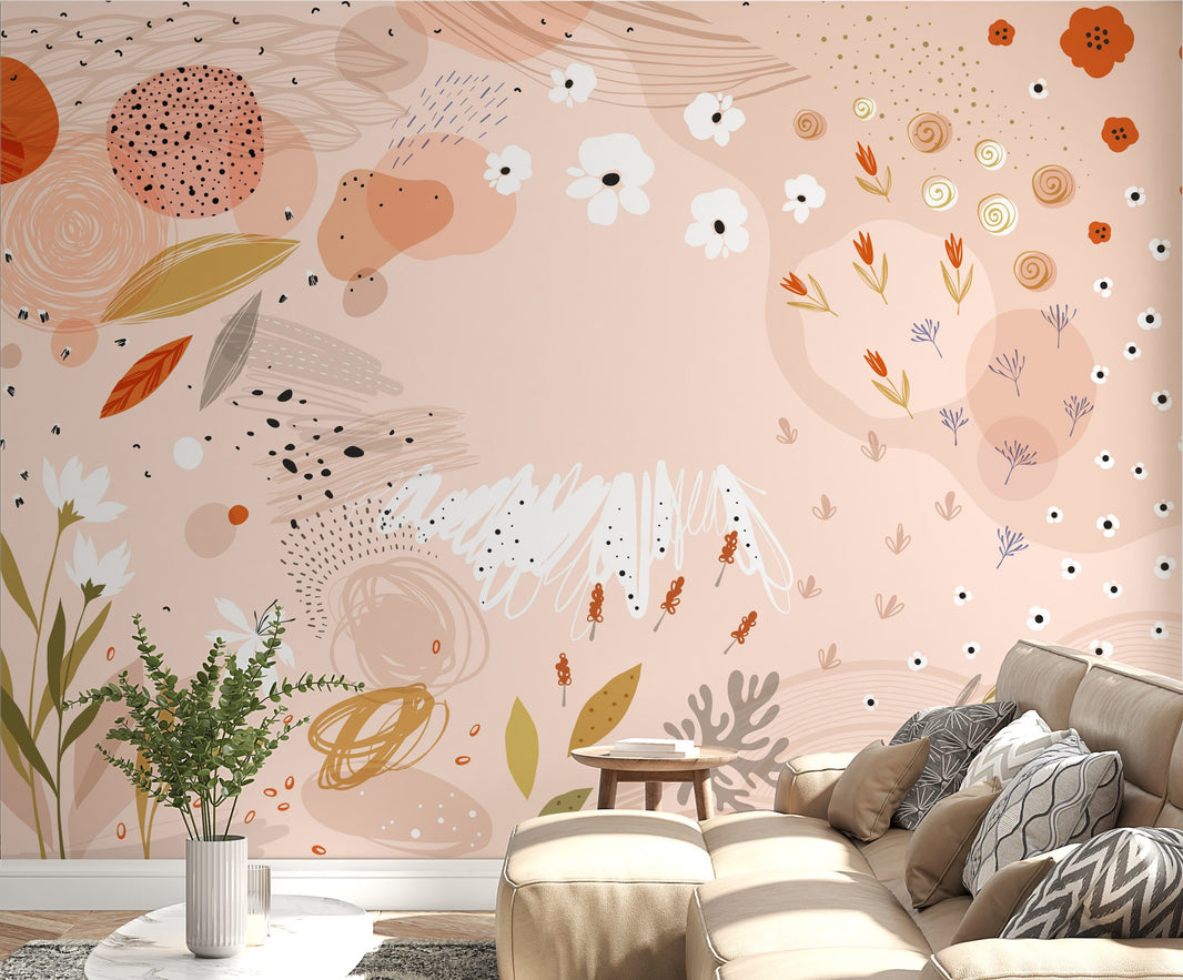 Modern Abstract Wallpaper for a Contemporary Look