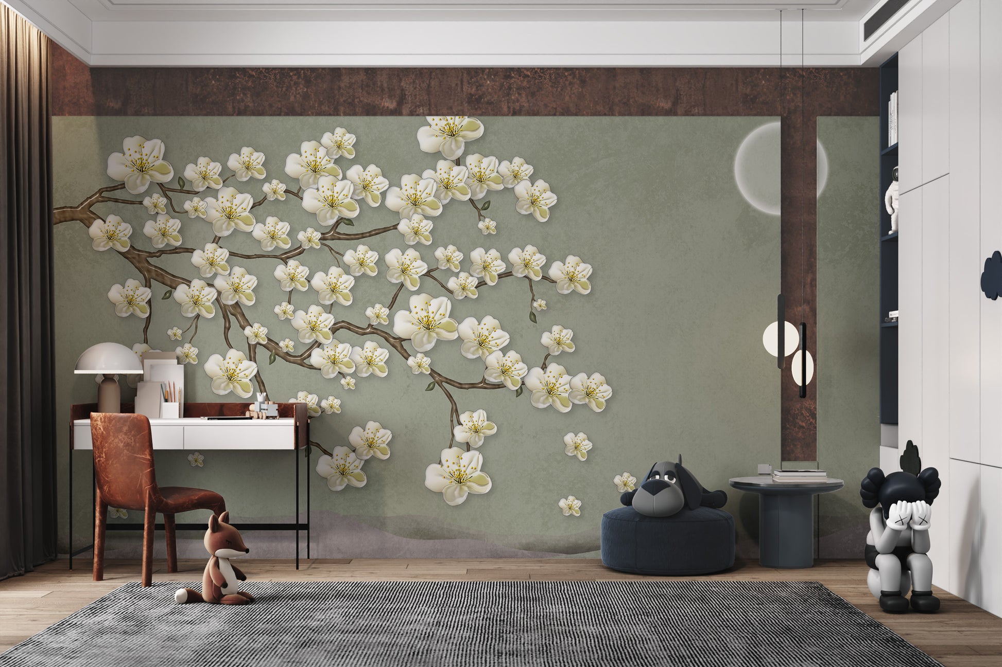 Cherry Blossom Nature Wall Art
