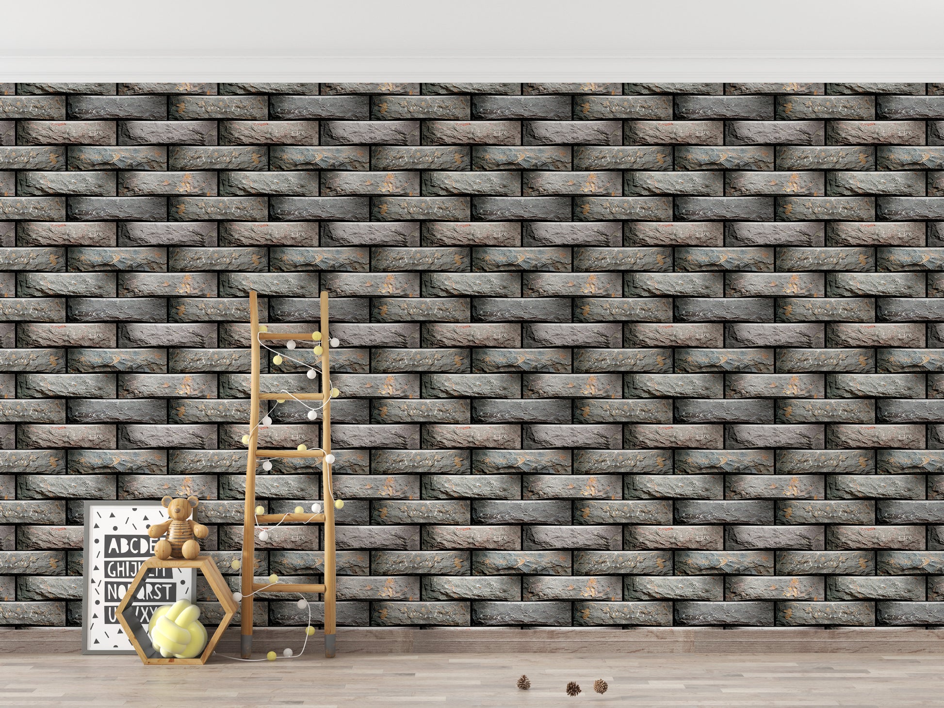 Modular geometric patterns for elevation wallpaper.