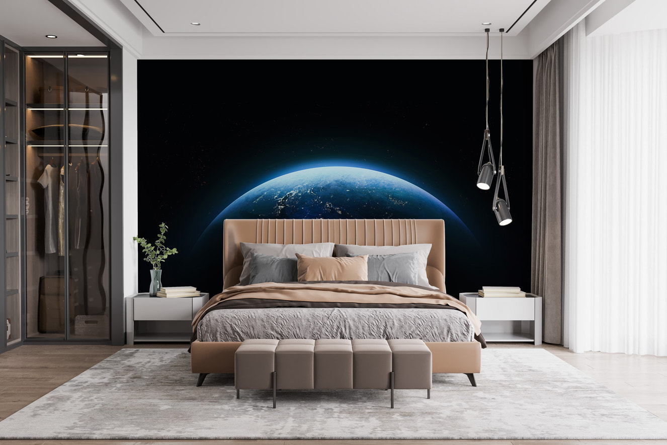 Blue Planet Wallpaper Mural