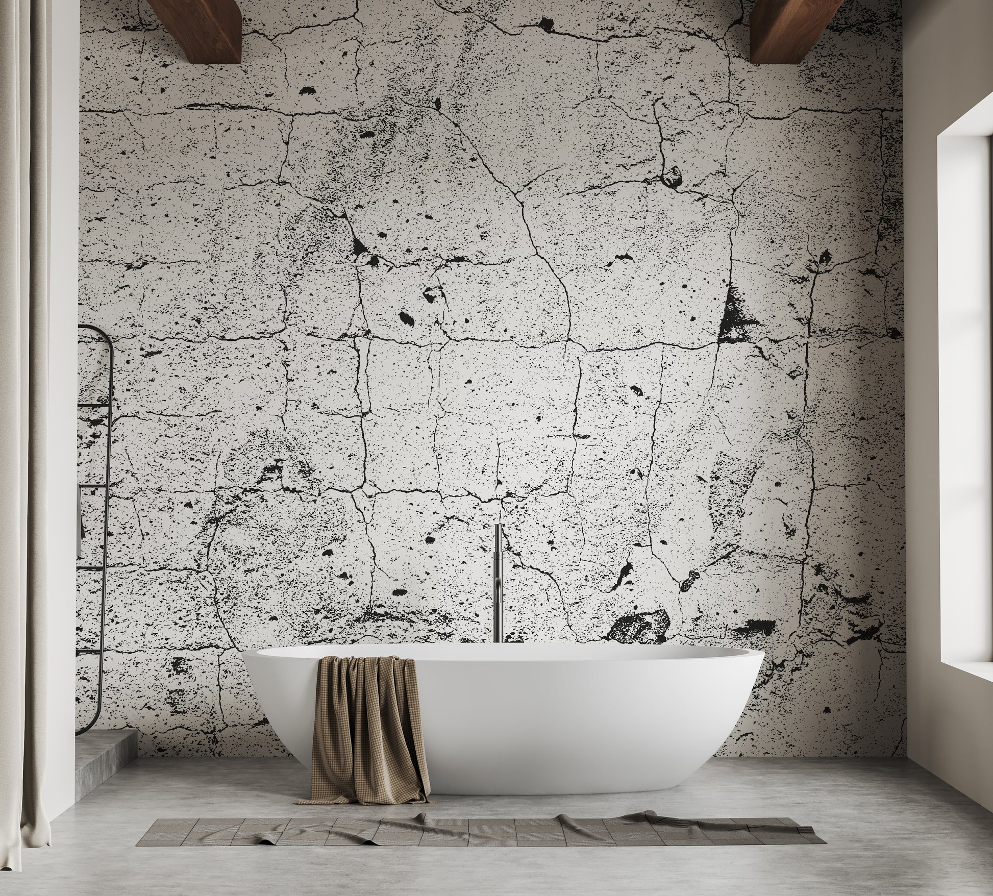 Raw concrete texture wallpaper mural aesthetic



