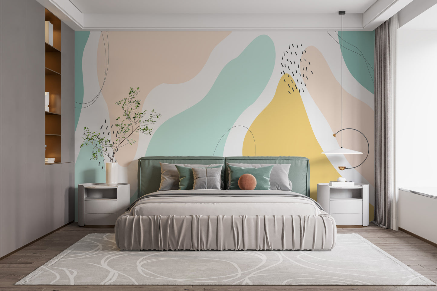 Pastel Harmony Wallpaper Murals