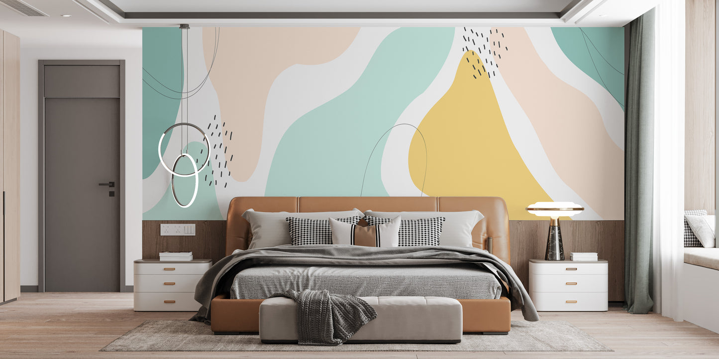 Pastel Harmony Wallpaper Murals