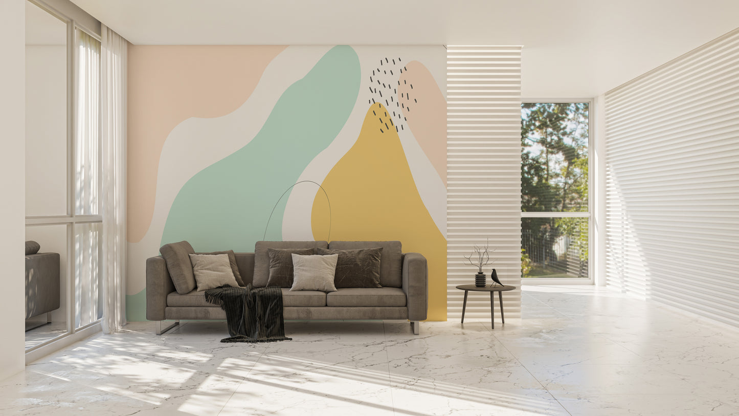 Pastel Harmony Wallpaper Murals