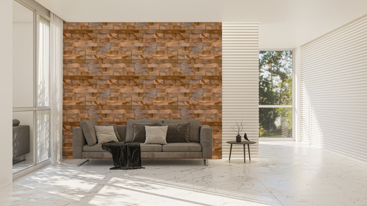 Slate Wall Natural Stone Texture Design Wallpaper For Walls