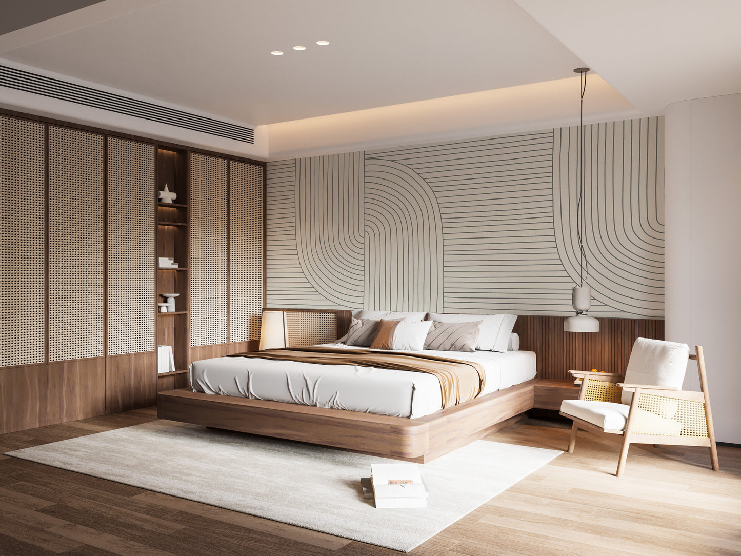 Minimalist Line Art Removable Murals