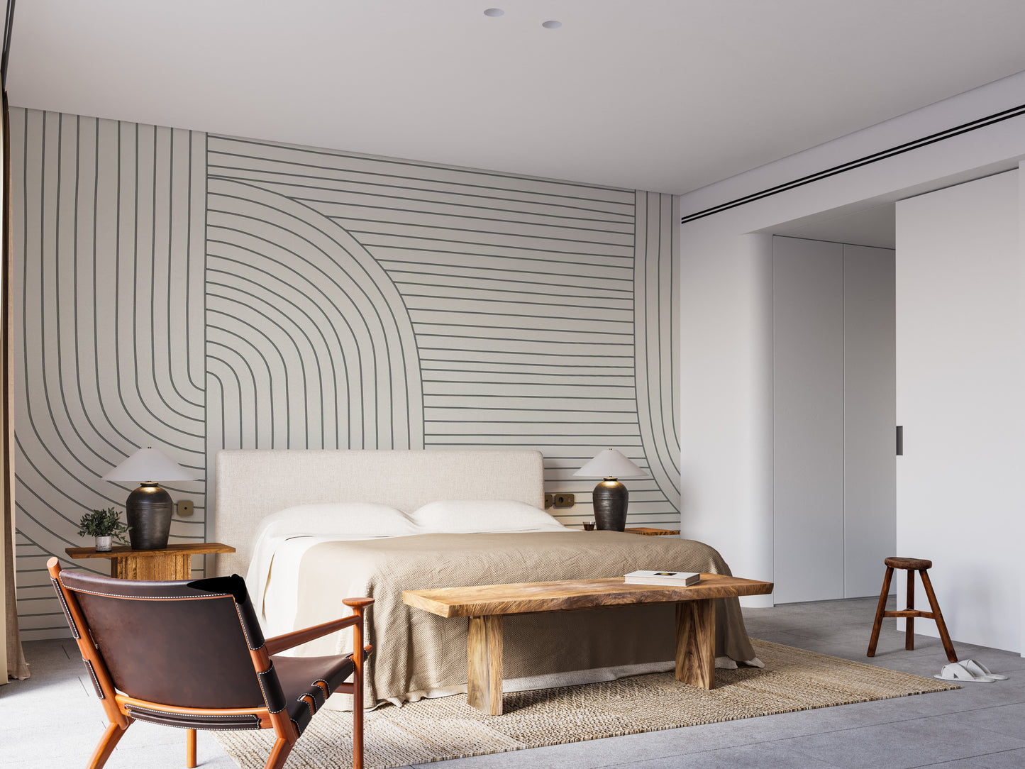 Minimalist Line Art Removable Murals