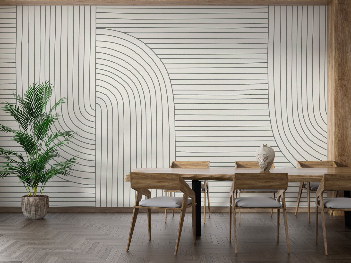 Minimalist Line Art Removable Murals