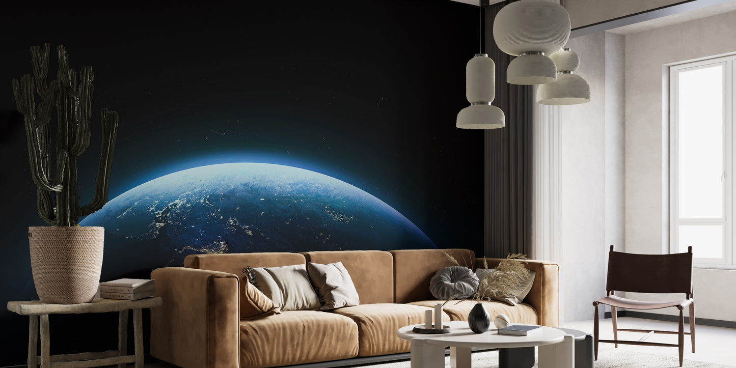 Blue Planet Wallpaper Mural