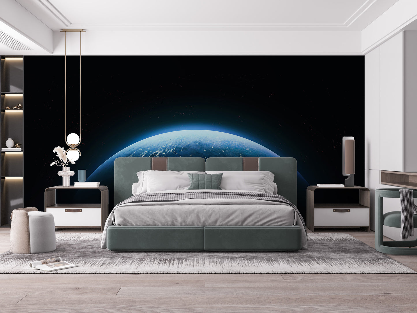 Blue Planet Wallpaper Mural