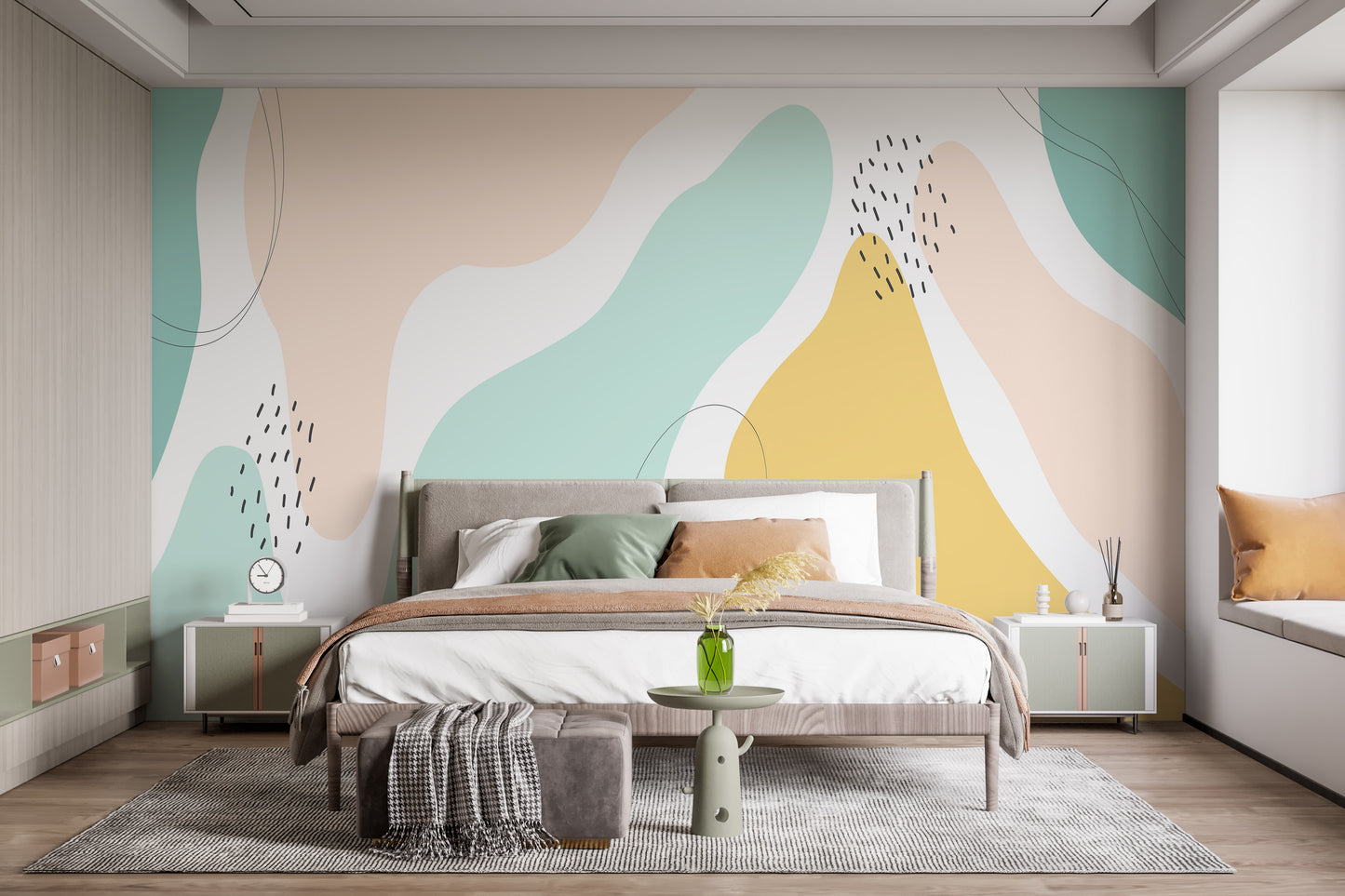 Pastel Harmony Wallpaper Murals