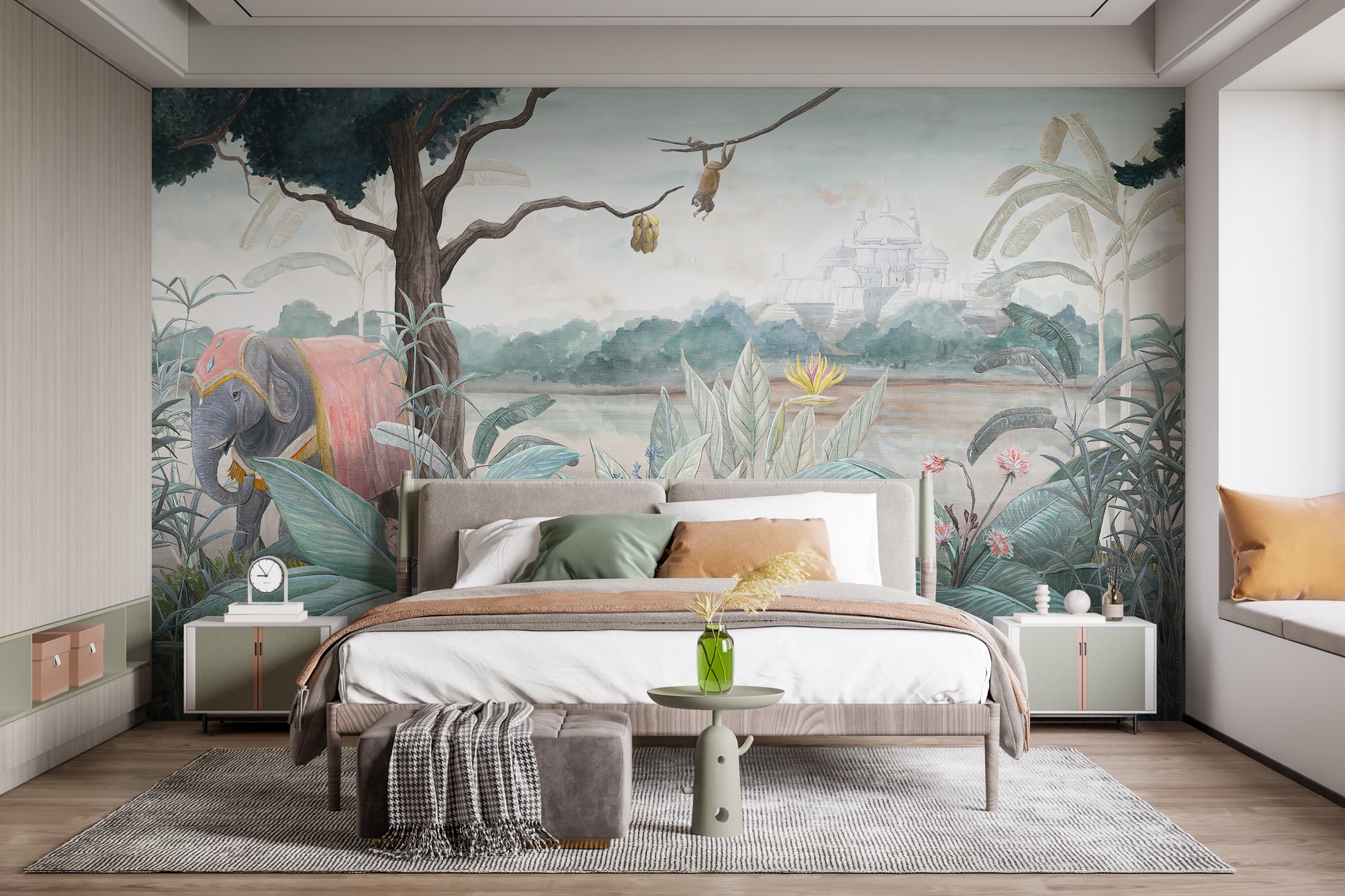 Royal Elephant Wall Mural