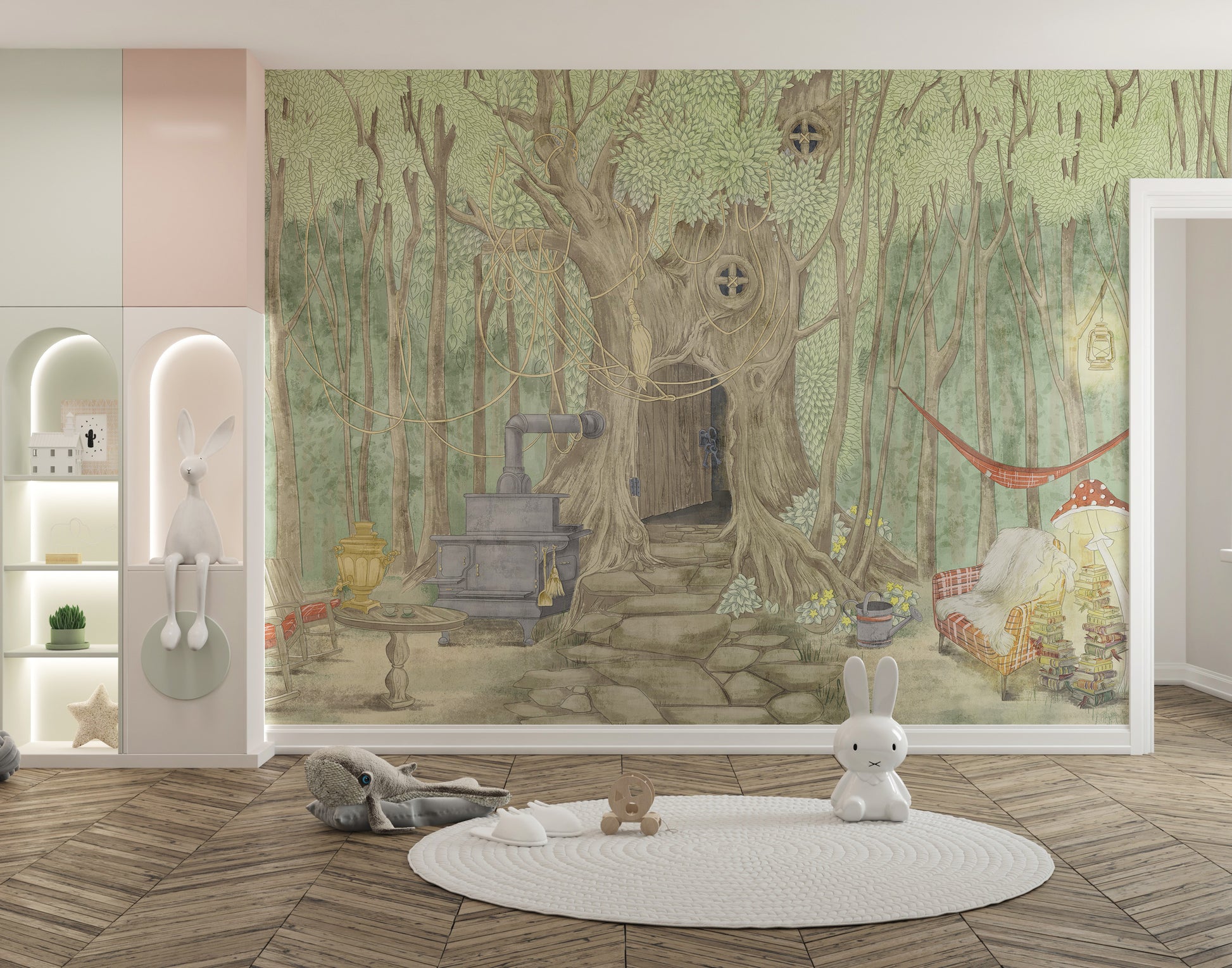 Beautiful Fairyland Pond Wallpaper Mural for decor