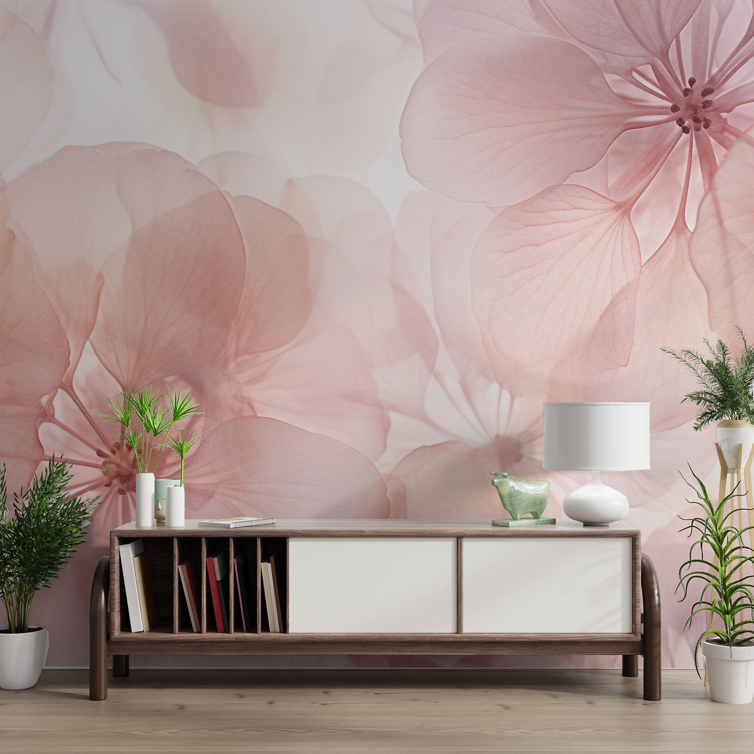 Elegant blossom wallpaper for stylish walls
