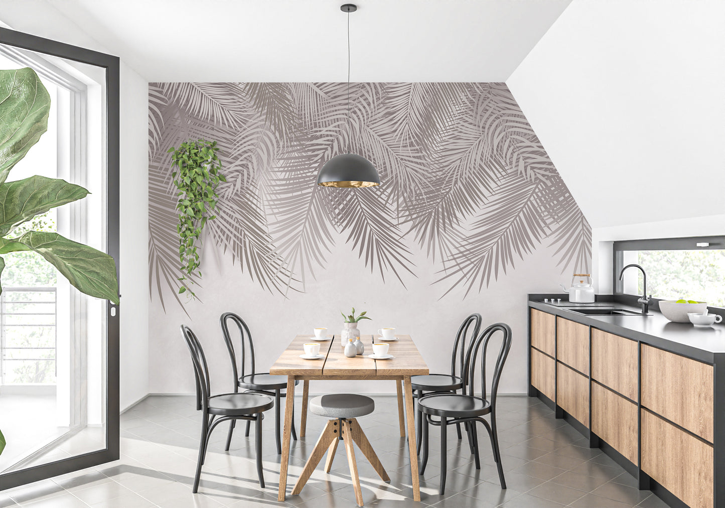 Tropical Elegance Wallpaper Mural