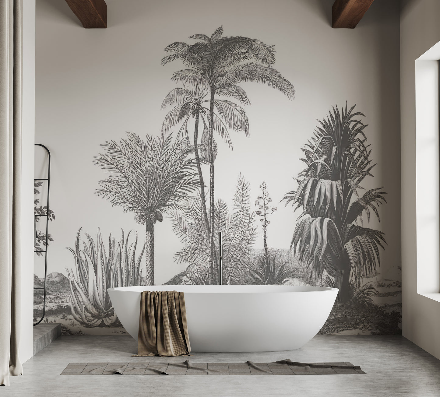 Greystone Palm Paradise Wall Murals