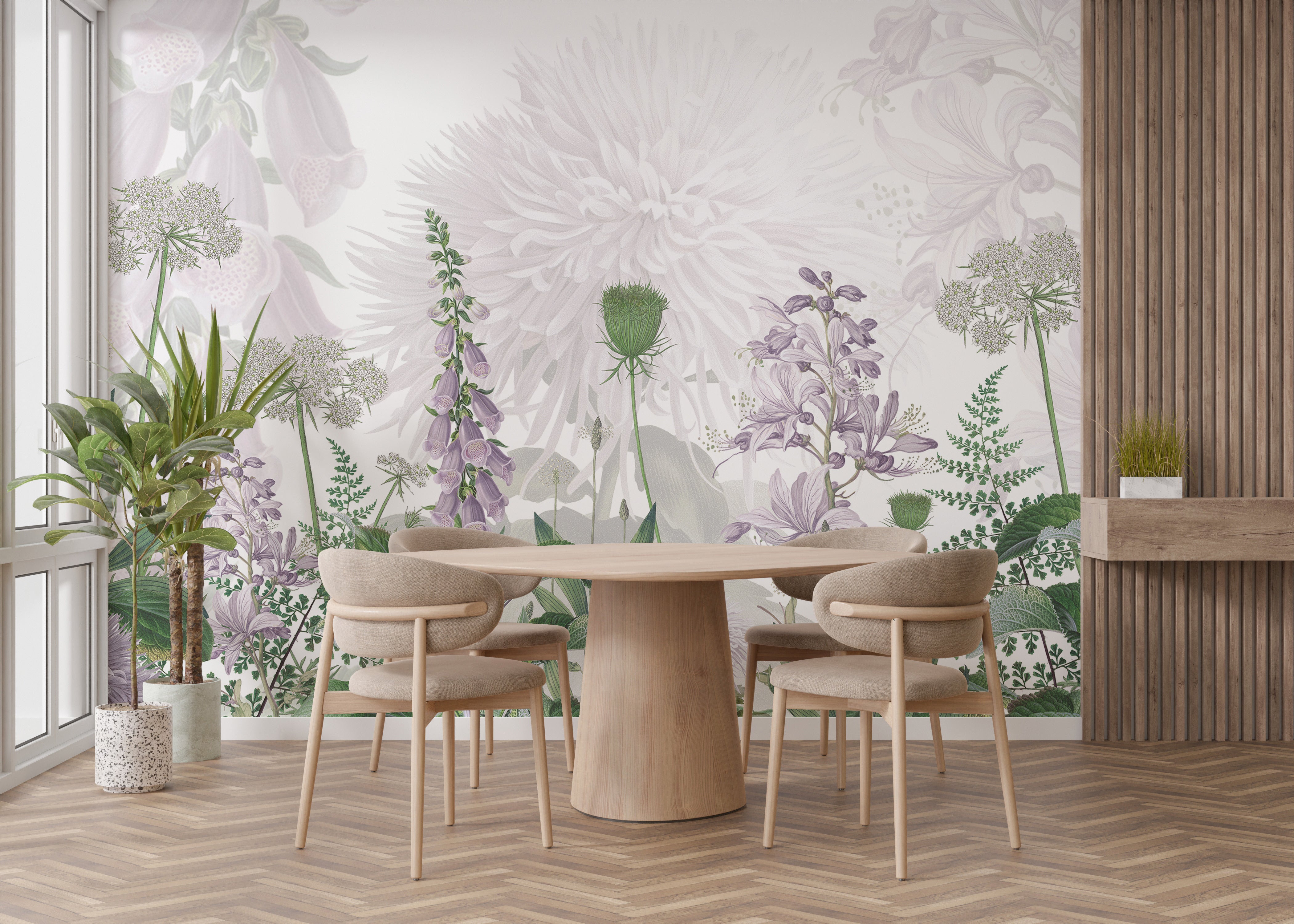 Artistic foxglove flowers for an enchanting interior.
