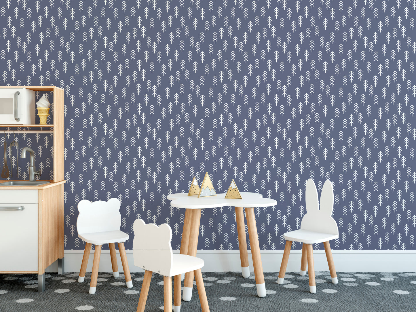 Pine retreat removable wallpaper mural
