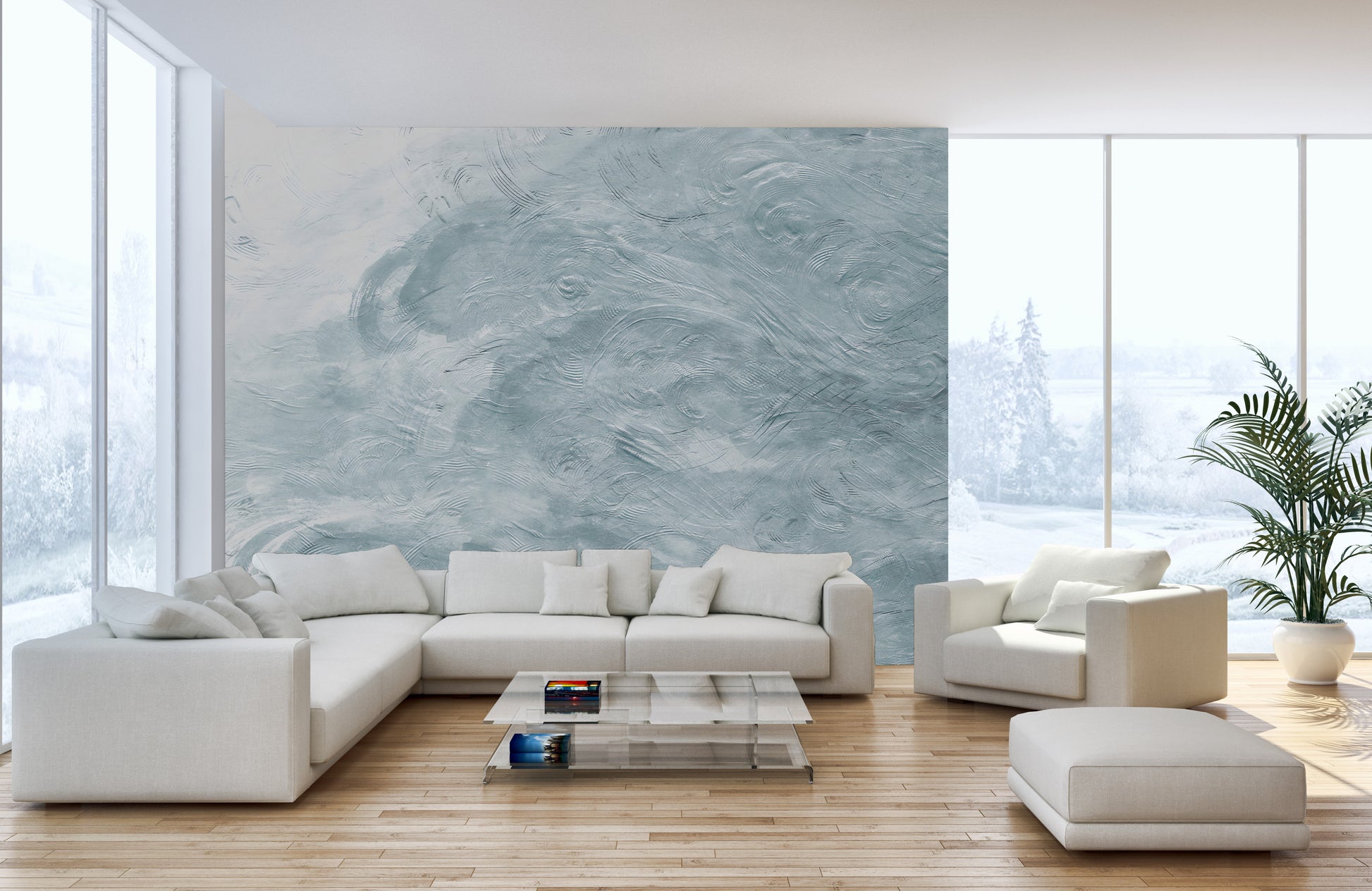 Ocean-Themed Wall Mural Print