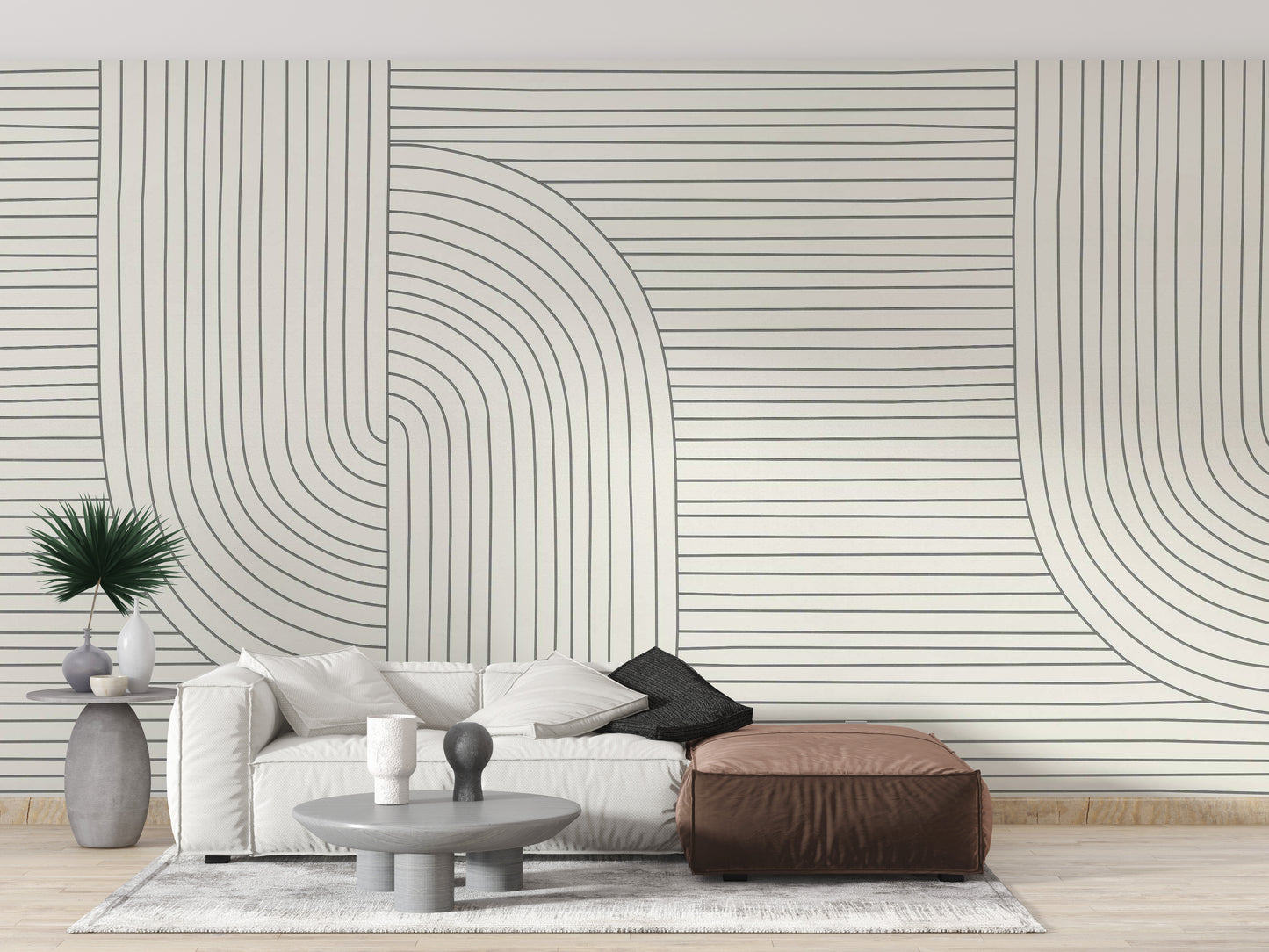 Minimalist Line Art Removable Murals