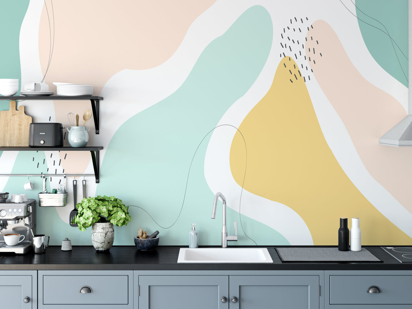 Pastel Harmony Wallpaper Murals