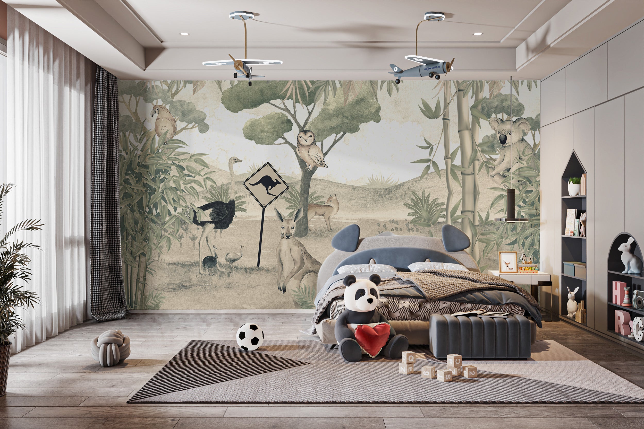 Explore Australian Wildlife Wallpaper Mural for walls