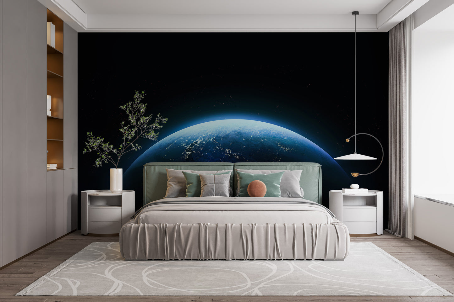 Blue Planet Wallpaper Mural