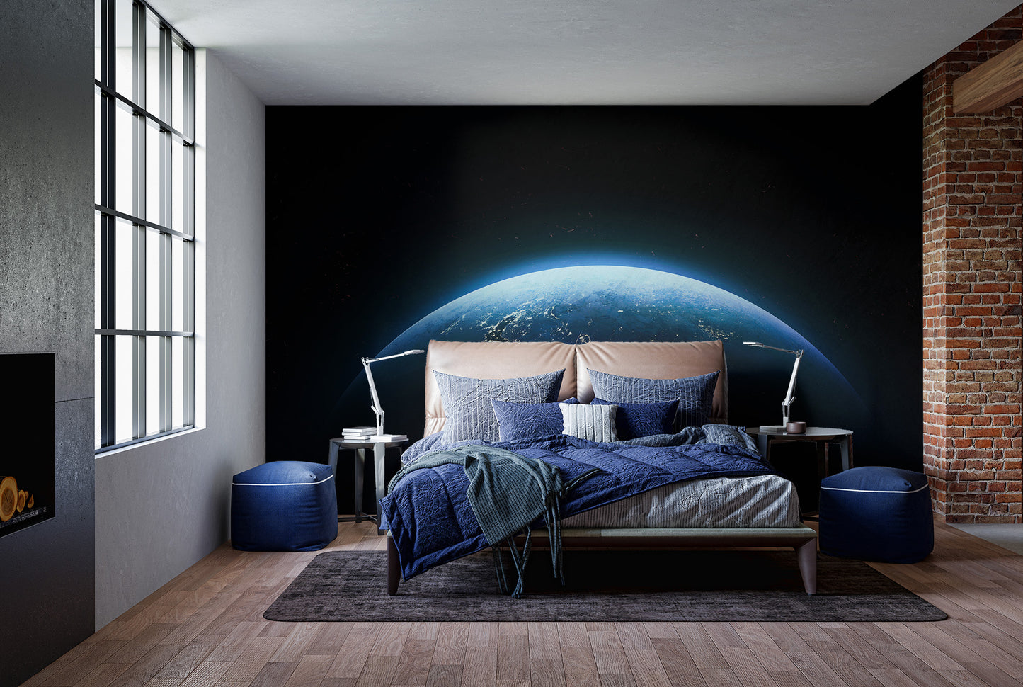 Blue Planet Wallpaper Mural