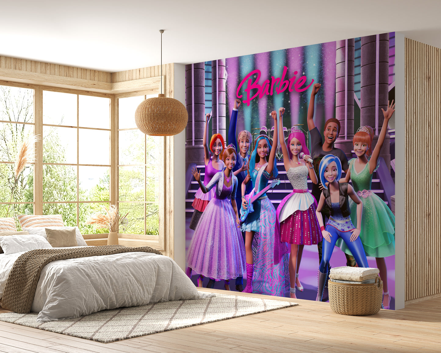 Barbie Rock N' Royal Wallpaper Murals