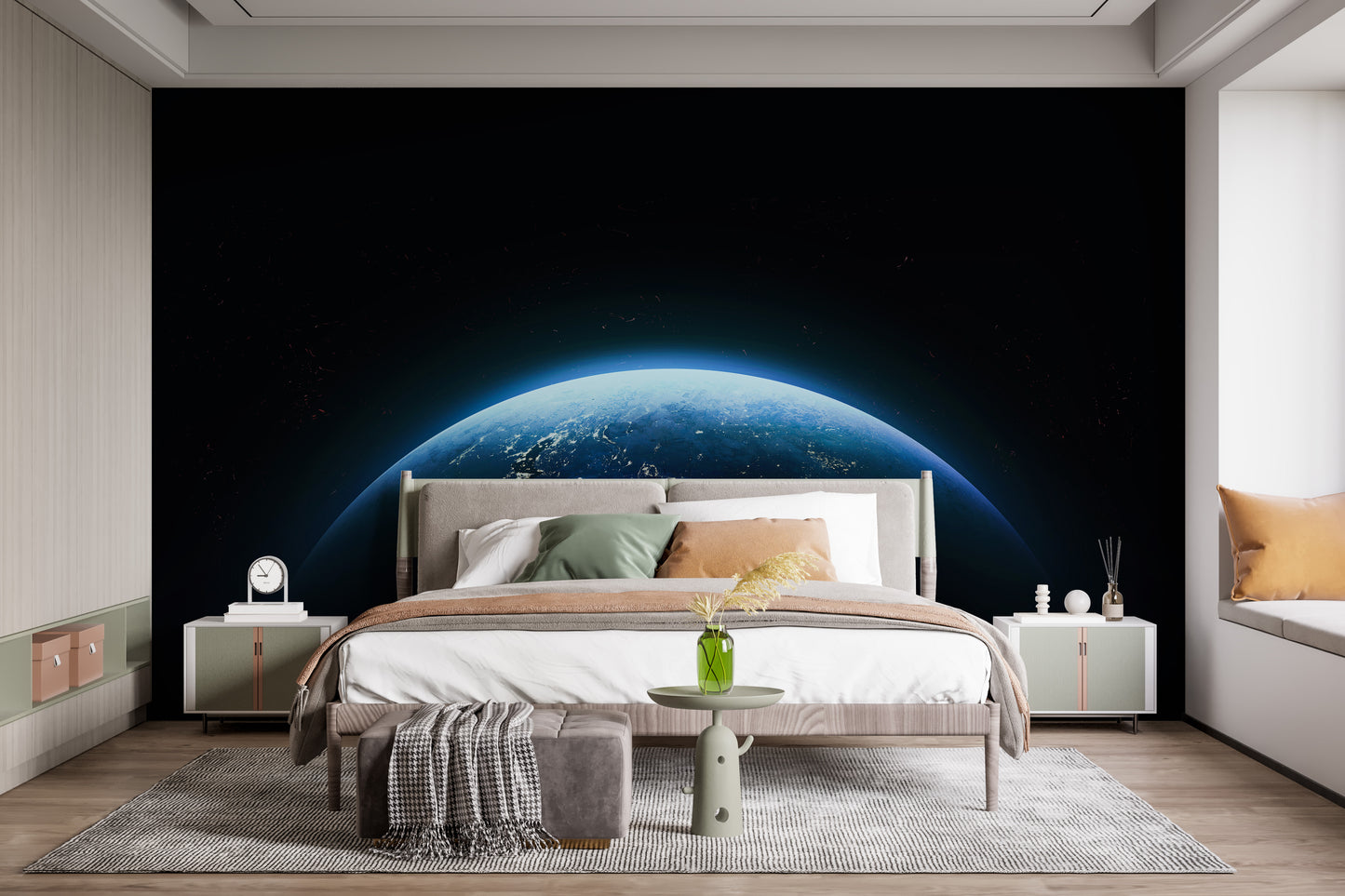 Blue Planet Wallpaper Mural