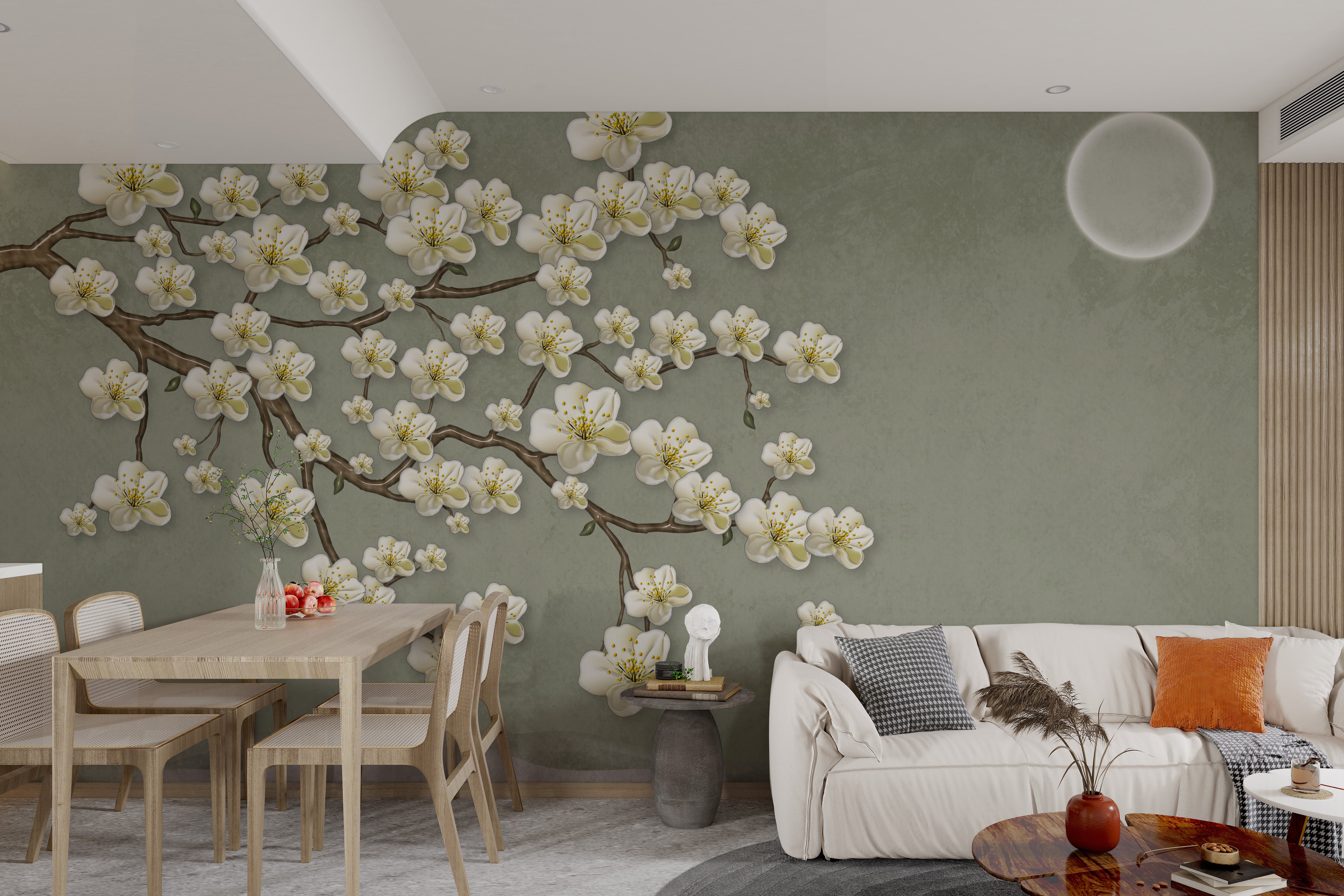 Tranquil Floral Wallpaper for Walls
