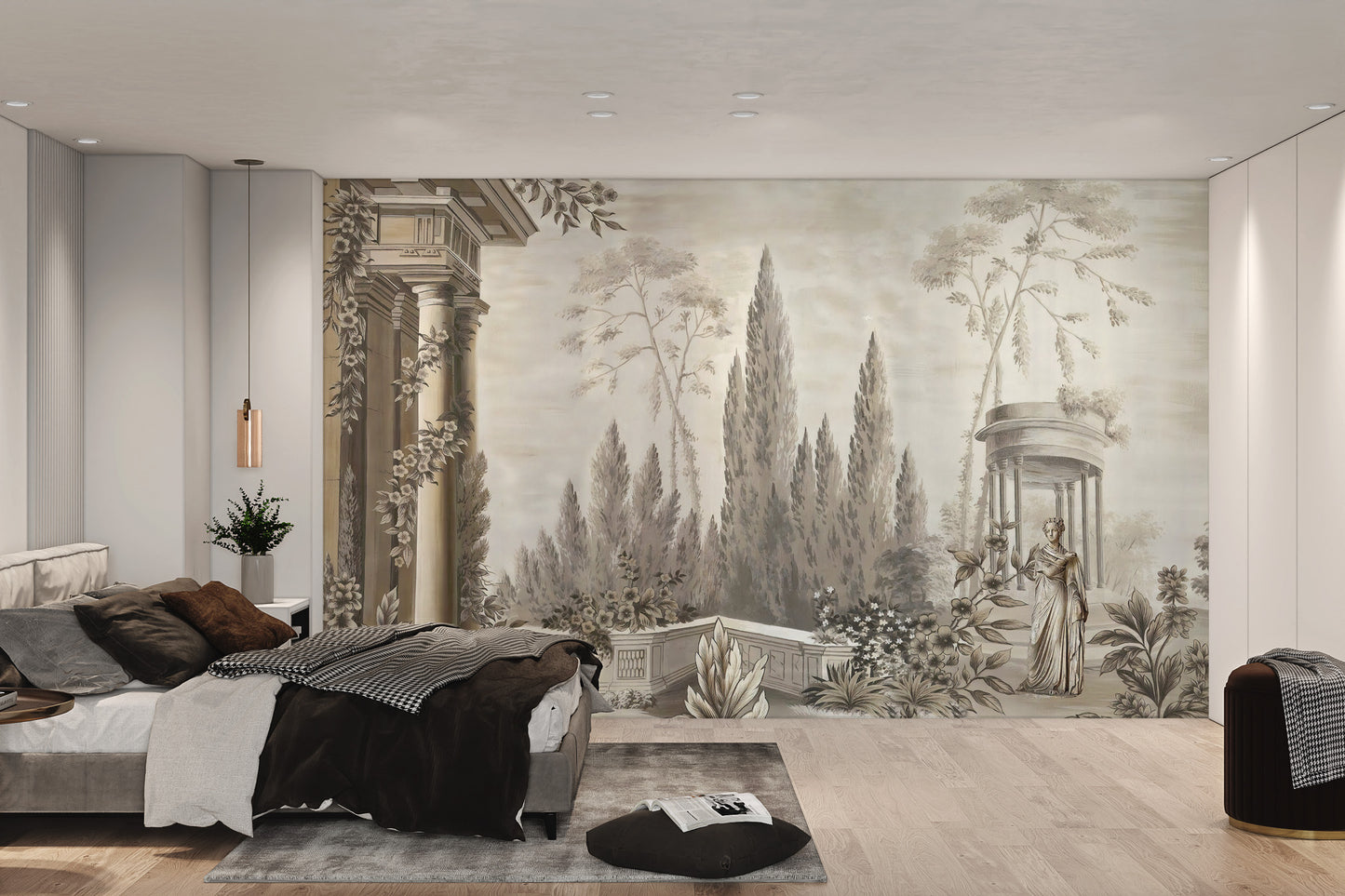 Fortified Dusky Arboretum Wallpaper Murals