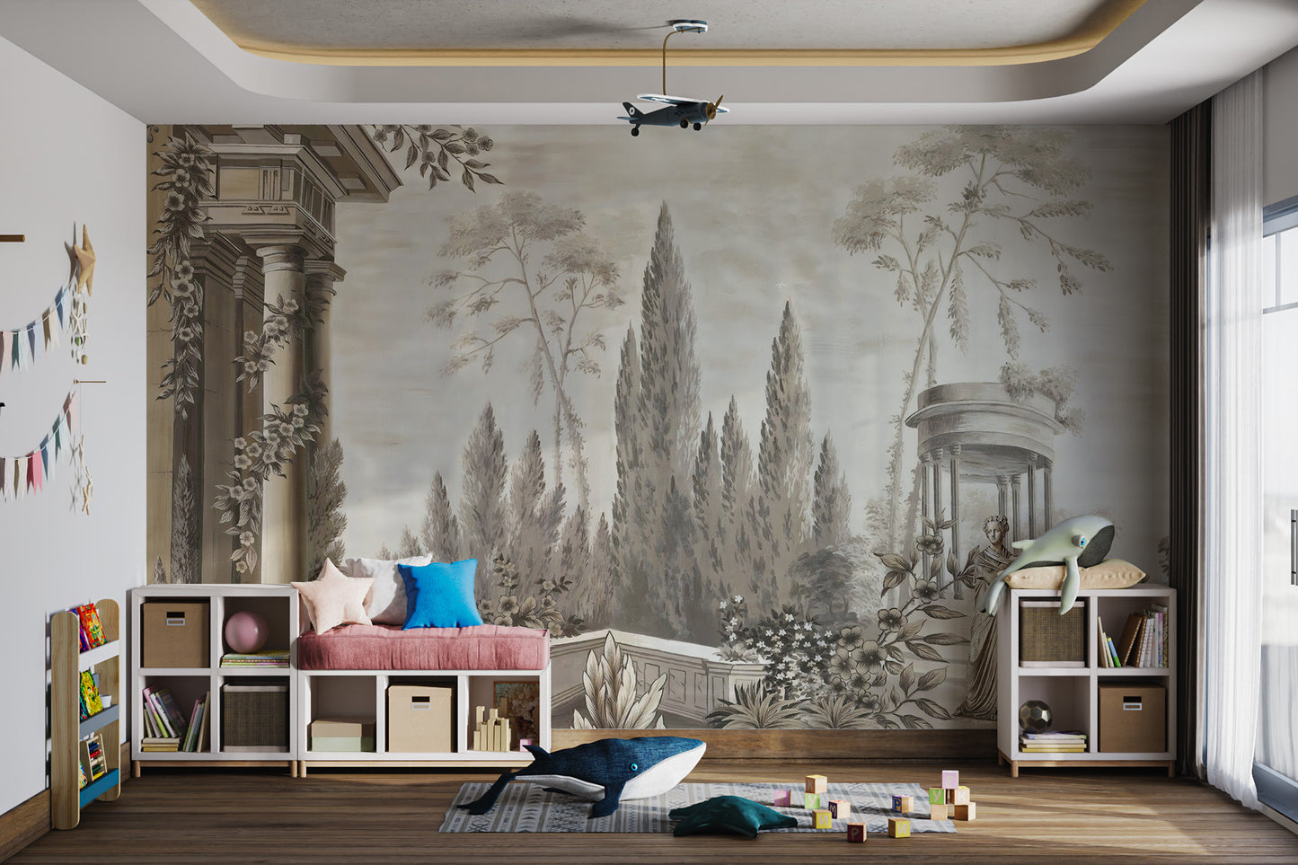 Fortified Dusky Arboretum Wallpaper Murals