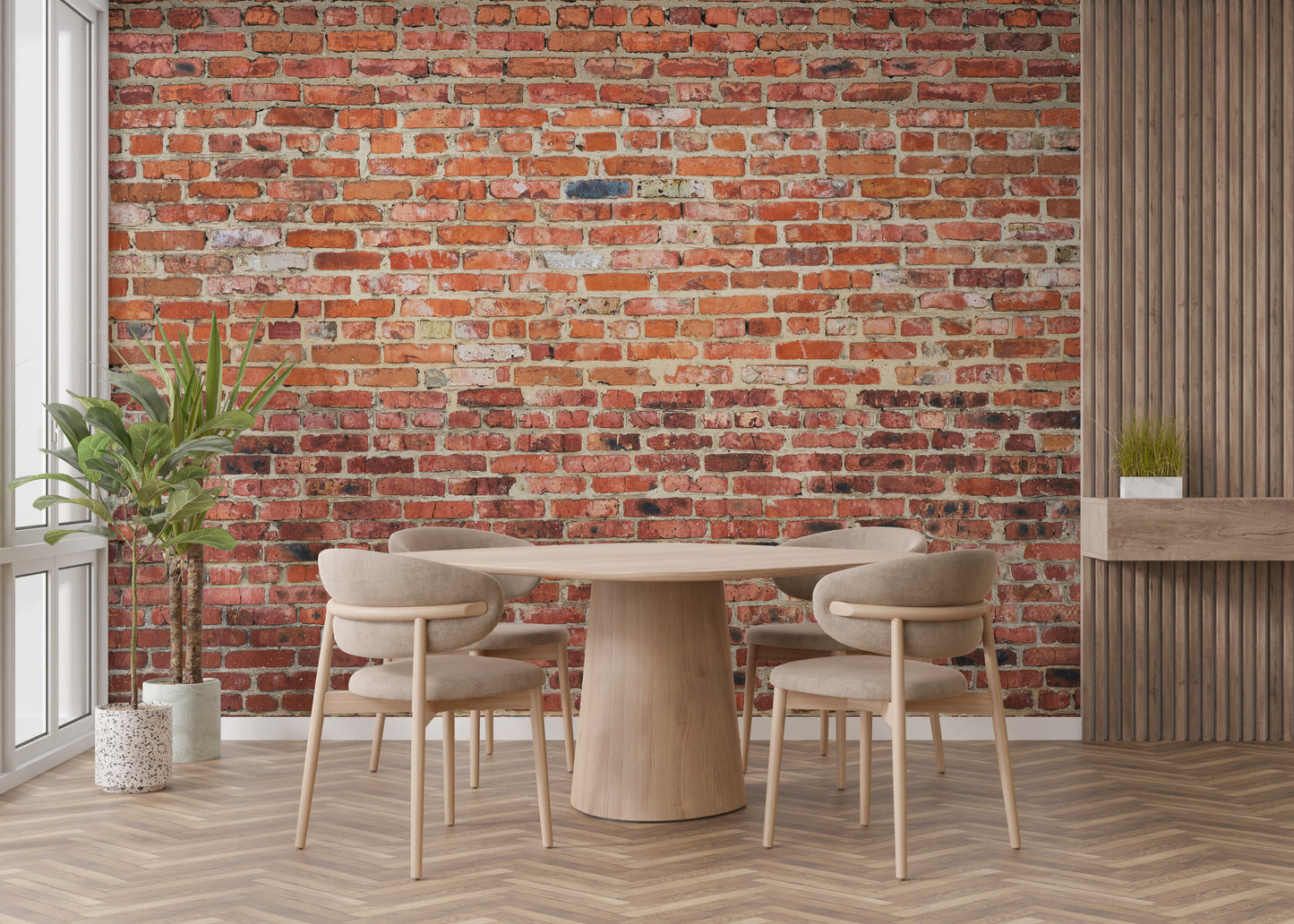 Brick Wall Nostalgia Wallpaper Murals