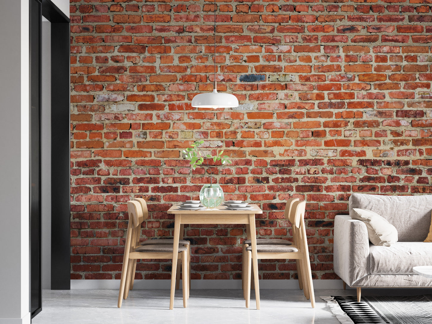 Brick Wall Nostalgia Wallpaper Murals