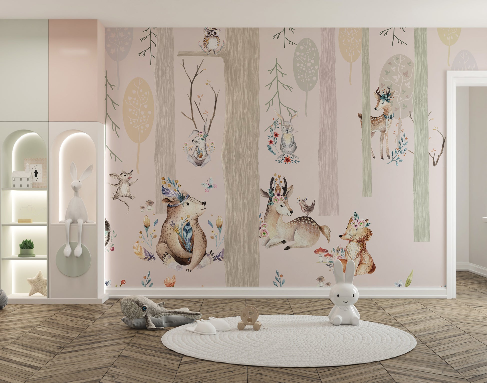 Fantastical Forest Realms Wall Murals