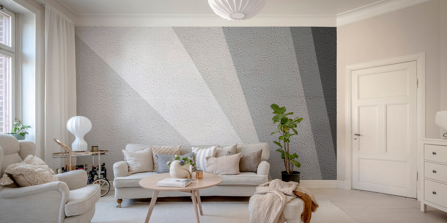 Modern concrete mural with sleek patterns for contemporary spaces.
