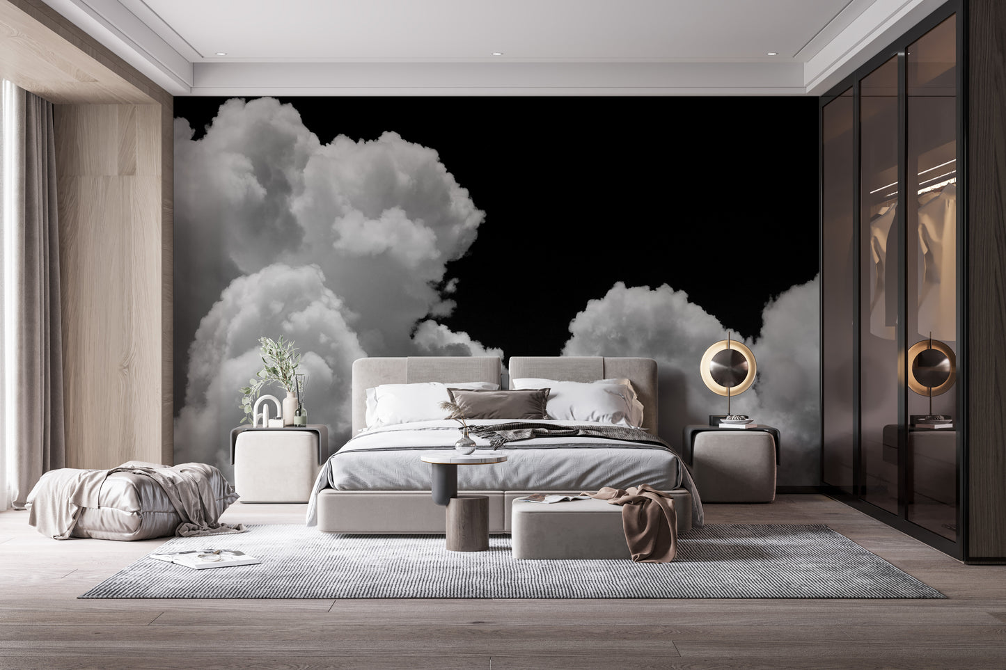 Galactic Cloudscape Wallpaper Murals