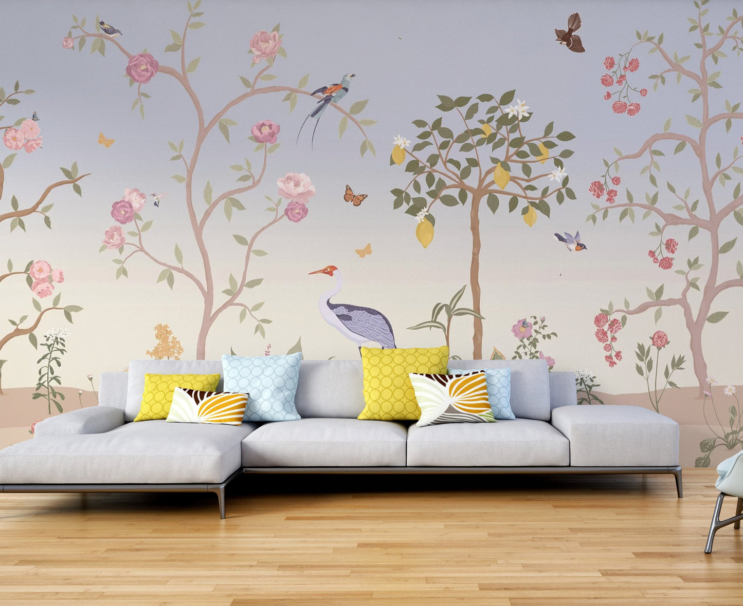 Chinoiserie Spring Garden Wallpaper Mural