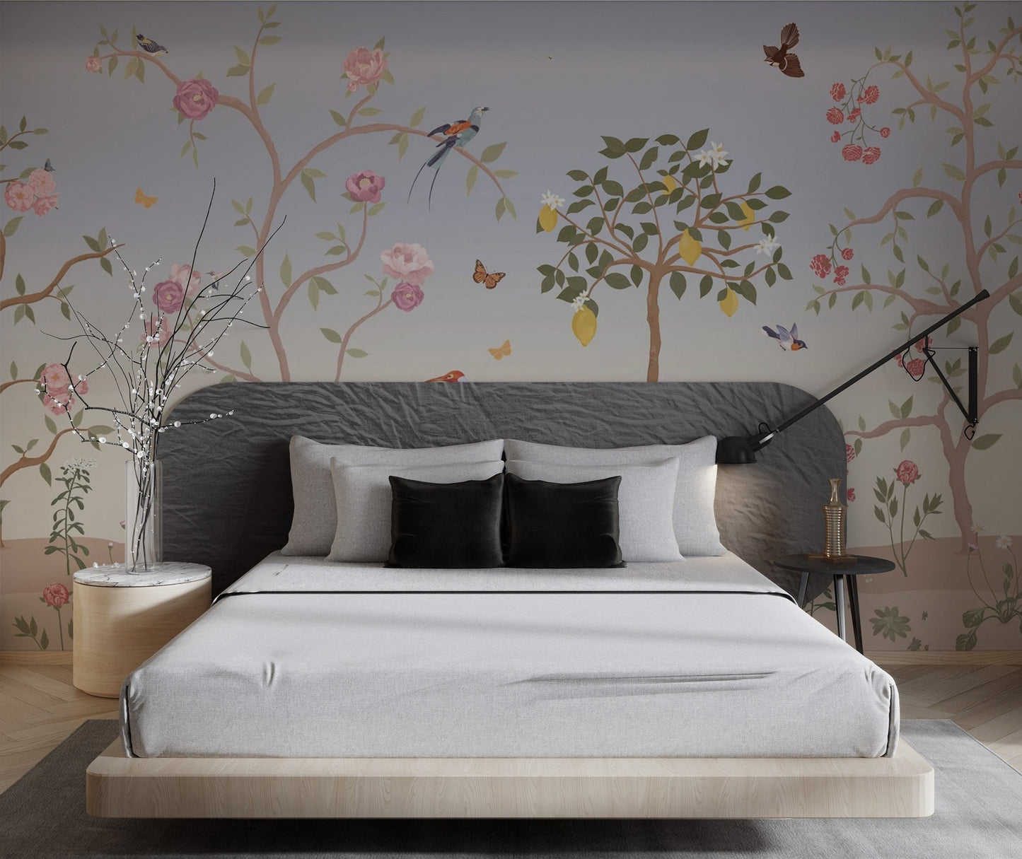 Chinoiserie Spring Garden Wallpaper Mural