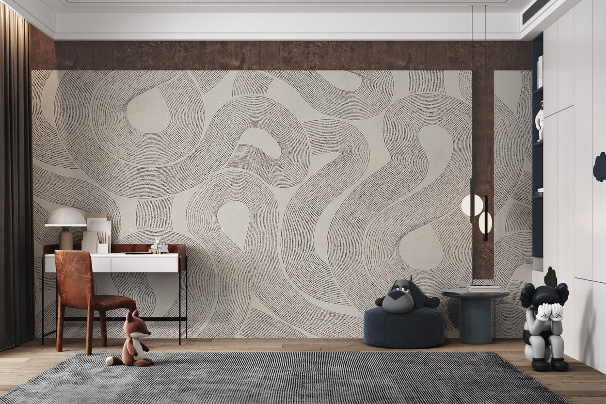 Convenient peel-and-stick wallpaper with easy application and removal, featuring stylish patterns and designs, ideal for quick and hassle-free wall transformations.