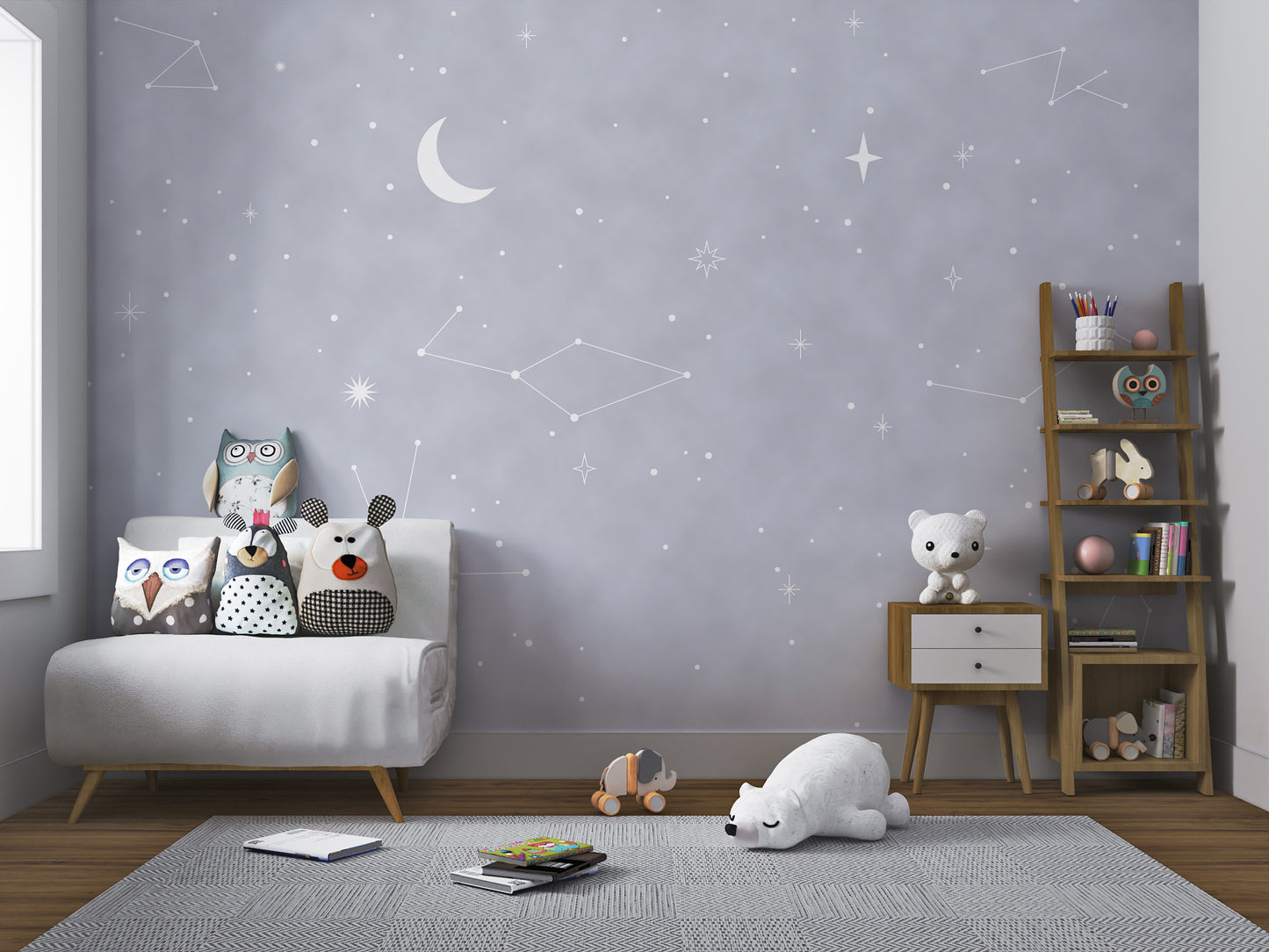 Night Sky Wonders Wall Mural