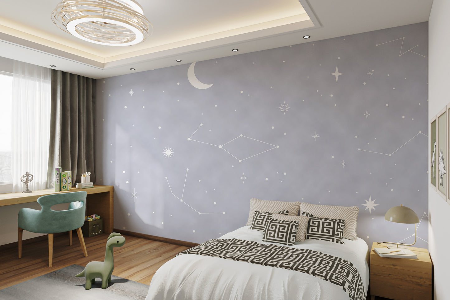 Night Sky Wonders Wall Mural