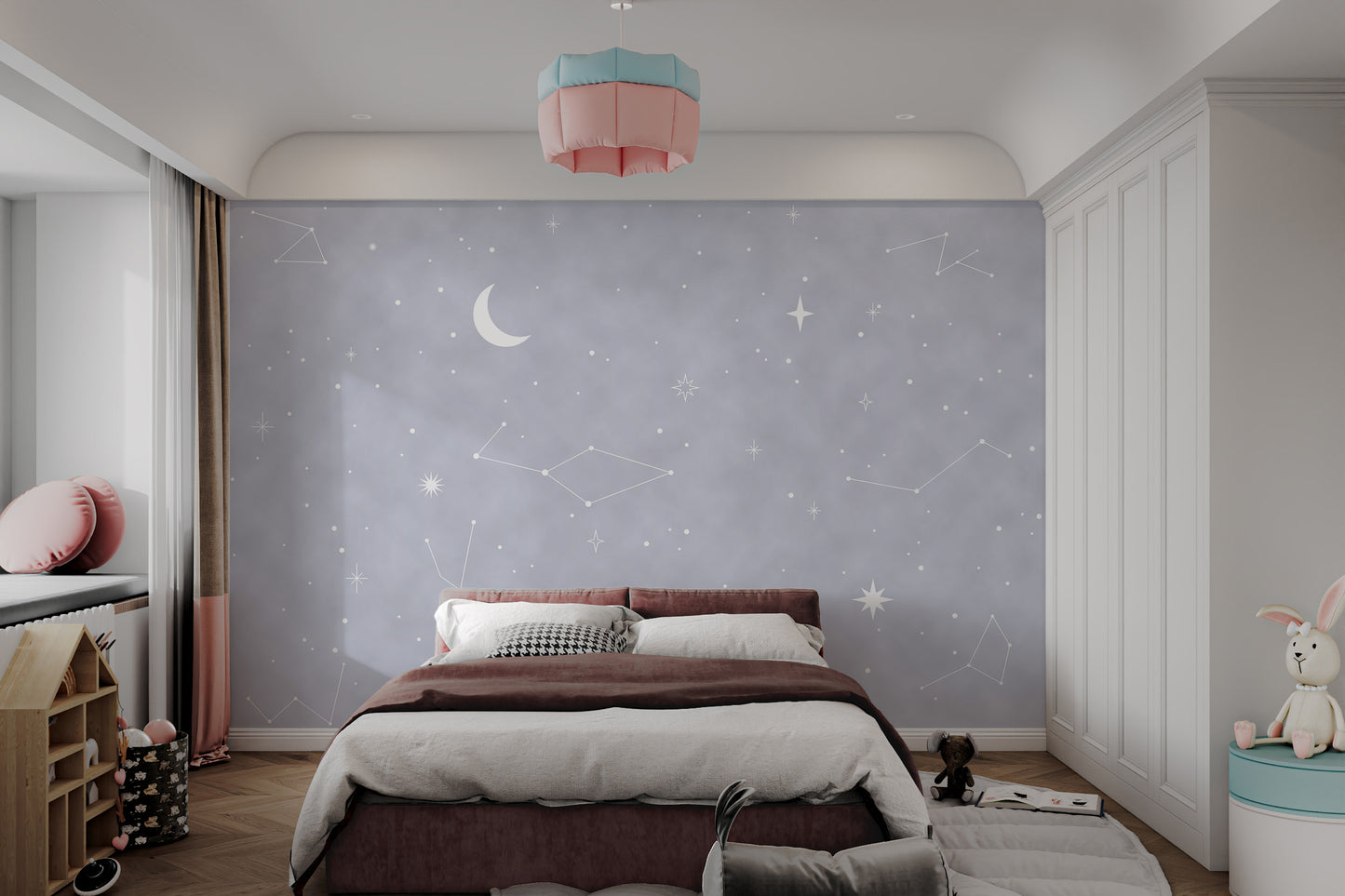 Night Sky Wonders Wall Mural