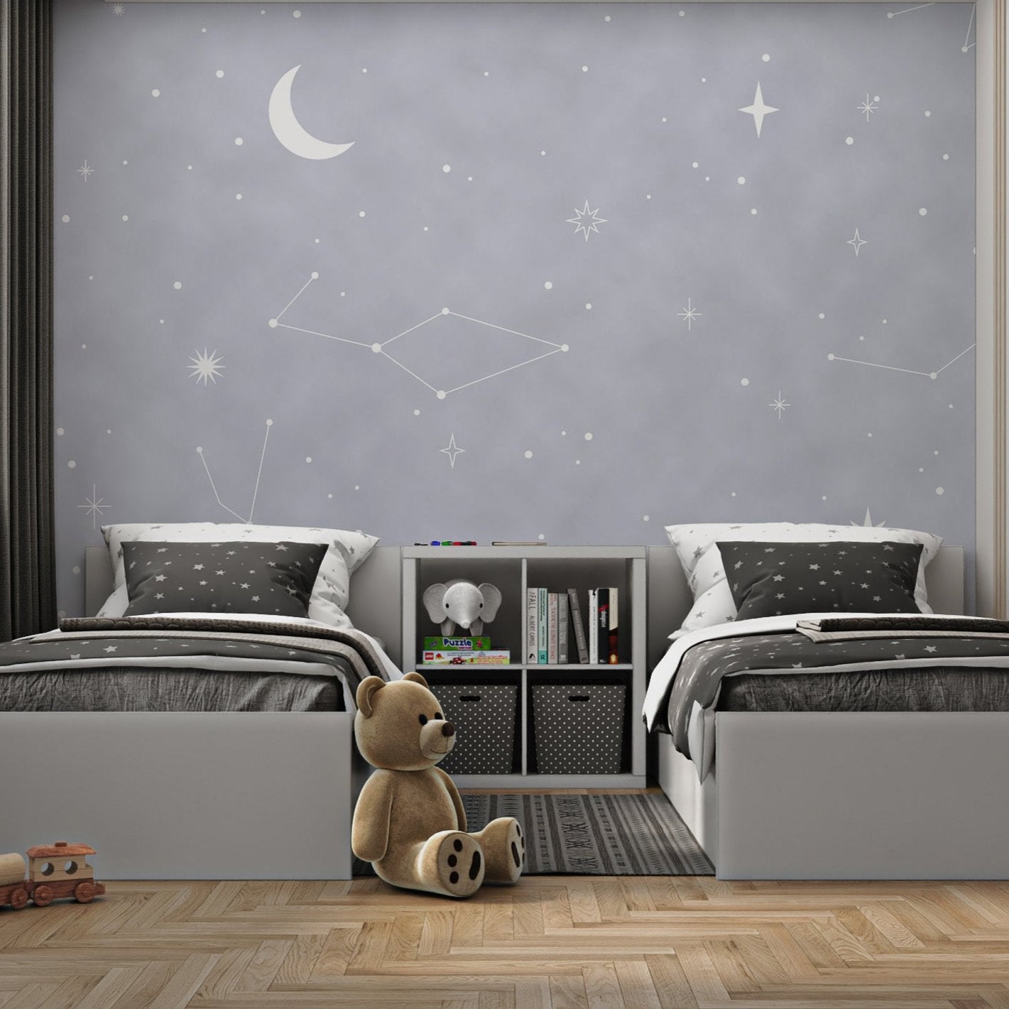 Night Sky Wonders Wall Mural