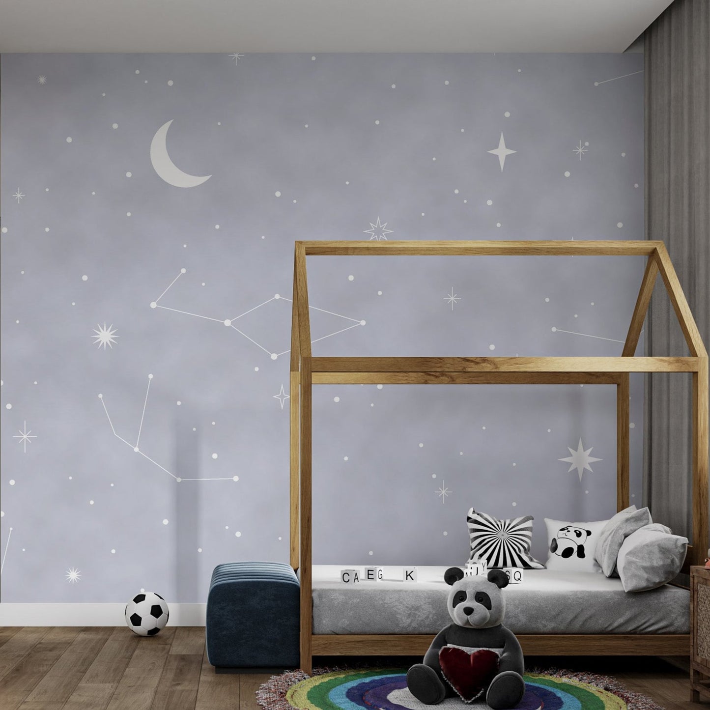 Night Sky Wonders Wall Mural