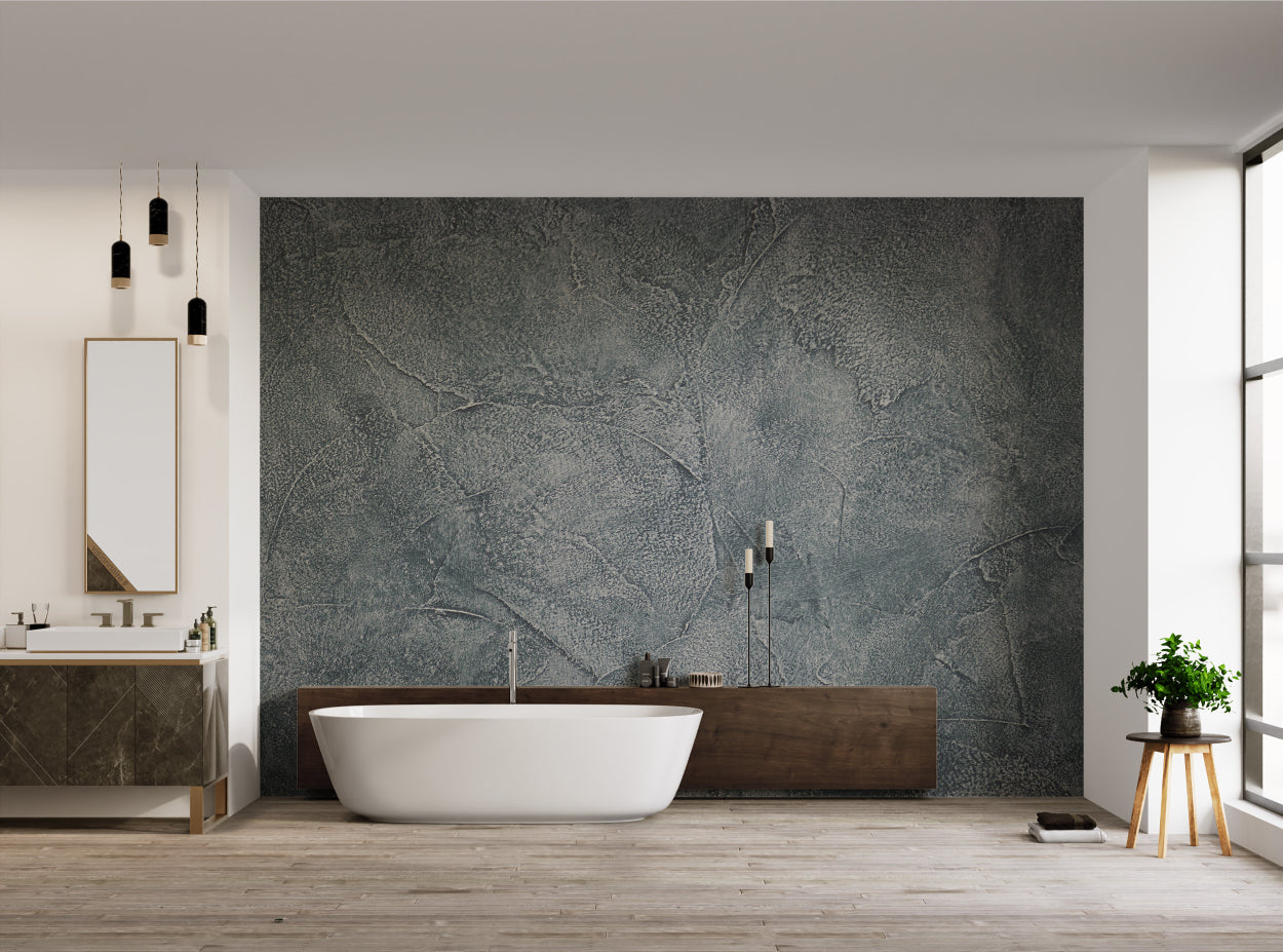 Grey Granite Textured Wall Mural