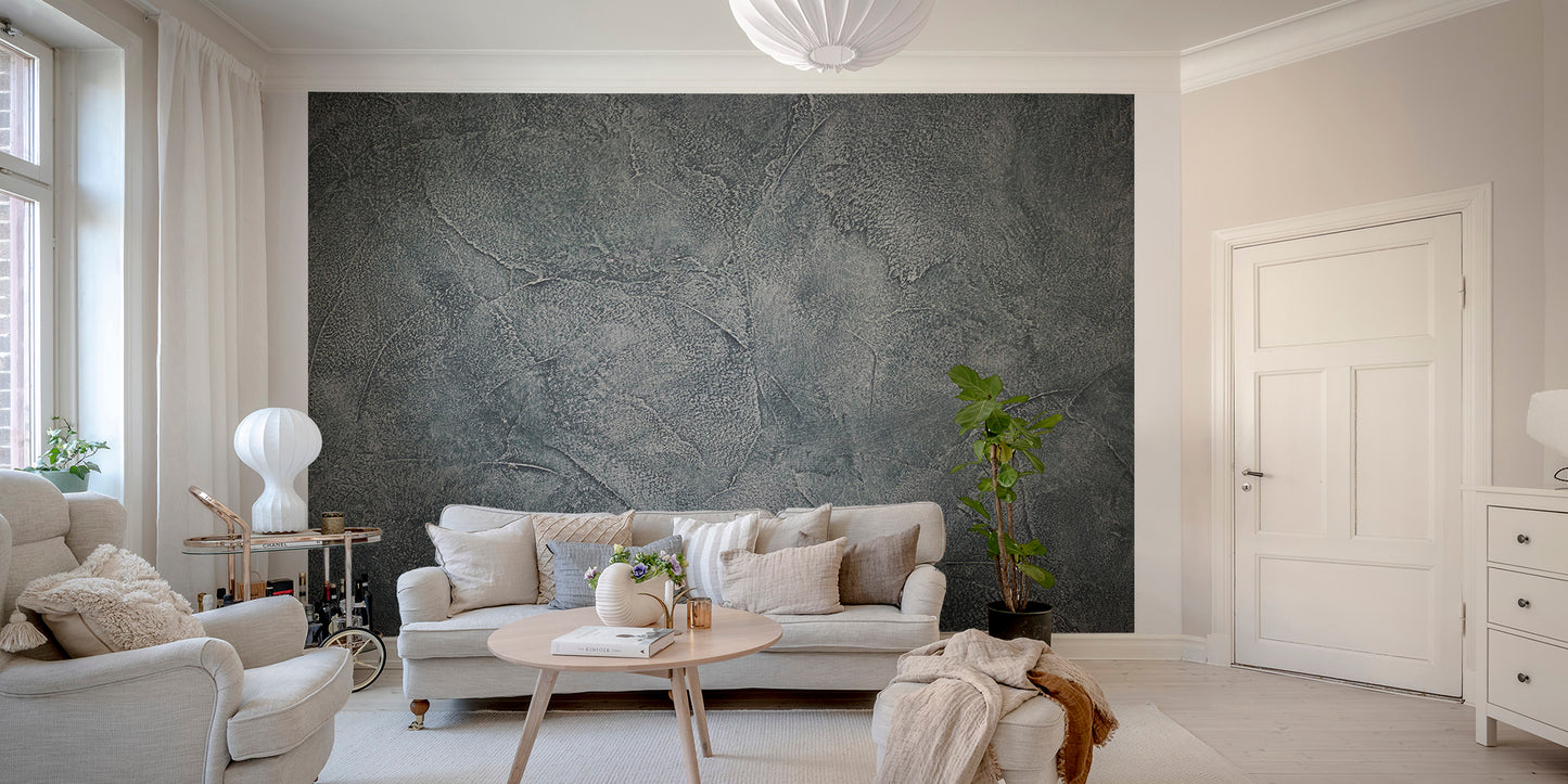 Grey Granite Textured Wall Mural