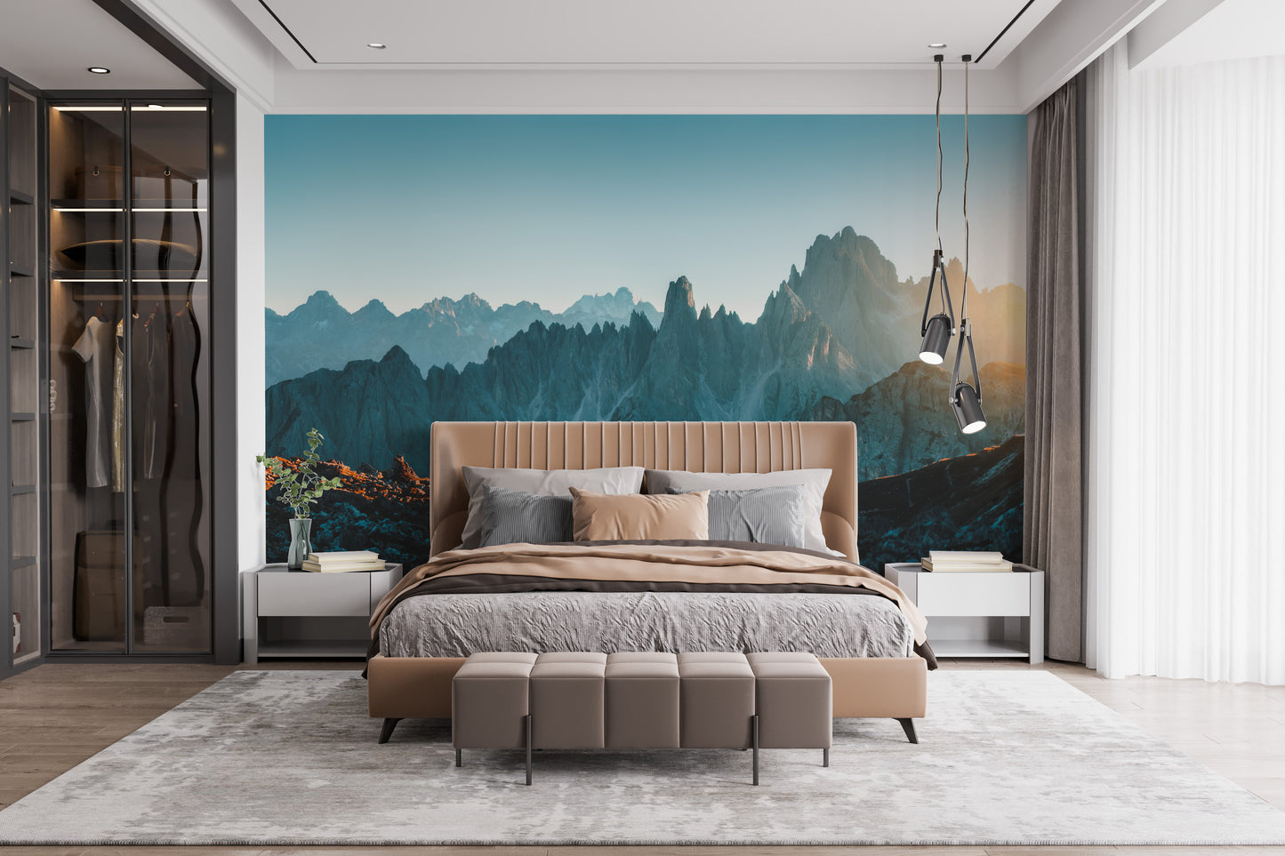 Bold Rocky Mountain Wallpaper Mural for a stunning look
